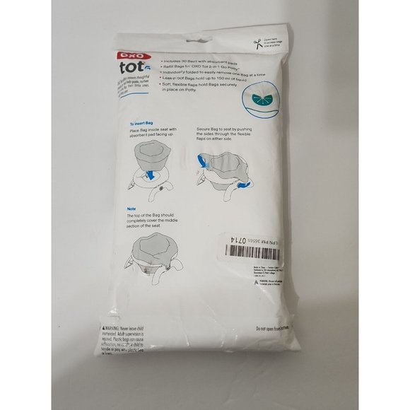 OXO Tot 2-in-1 Go Potty Replacement Bags-30 Pack - Picture 7 of 12